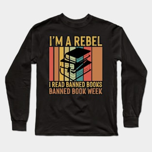 I Read Banned Books Long Sleeve T-Shirt